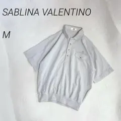 SABLINA VALENTINO　ポロシャツ　コットン混　古着　半袖