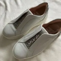 tsumori chisato WALK 厚底スリッポン ホワイト　ツモリチサトのサムネイル