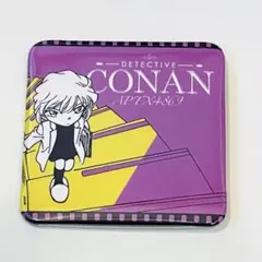 名探偵コナン　灰原哀　缶バッジ　ふるさと館　北栄町　百貨店　探偵社　原画
