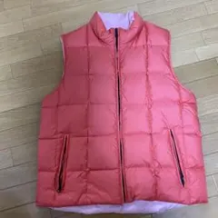 リバーシブル ダウンベスト