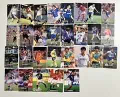 1992〜1993・1993・2001・2002 サッカーチップスカード 29枚
