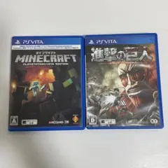 【値下げ中】【PSVITA】Minecraft 進撃の巨人 ソフト