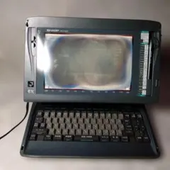 画面ジャンク　SHARP シャープ　ワープロ　WD-X800 SHARP シャープ shoin 書院 WD-X800 モノクロ液晶 ワープロ