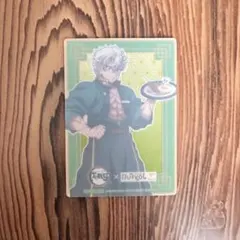 ジョイフル オリジナルステッカー付クリアカード 鬼滅の刃　不死川実弥