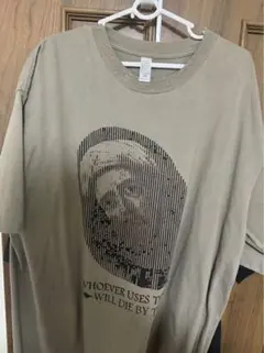 Chikashitsu ピグメントグラフィックプリント半袖Tシャツ