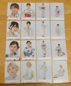 櫻坂46 ランダム生写真 2025年 浴衣 2期生コンプ