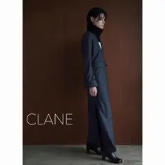 美品✨CLANE オールインワン ドッキング ワイドパンツ ウール混 2026年最新】claneオールインワンの人気アイテム - メルカリ