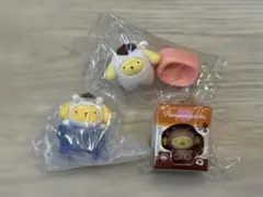 ポムポムプリン カプセルトイ 3個セット