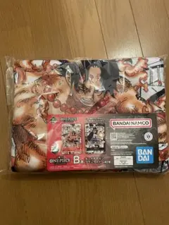 ワンピース一番くじ　B賞　エース　タオル