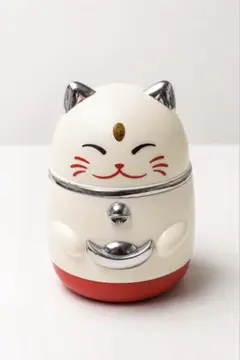 【新品】招き猫型つまようじケース ※400本おまけ付き