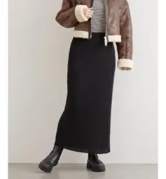 本日限定値下げ✨JOURNAL STANDARD　ワイドリブニットスカート