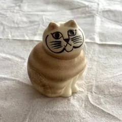 リサ・ラーソン Lisa Larson キャット ミア ミニ ブラウン 置物