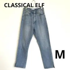 クラシカルエルフ デニムパンツ ジーンズ　M　スリット入り　ヴィンテージ感