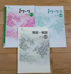 iワーク 中3 英語 2冊セット 解答・解説付き