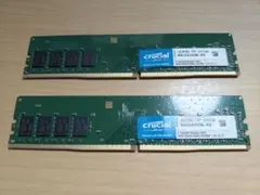 Crucial DDR4-2400 8GB / 4GBメモリ 2枚セットのサムネイル