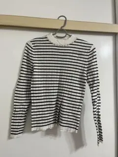 INGNI ボーダー長袖ニット