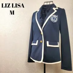 ブレザー ジャケット 金ボタン ワッペン ガーリー フェミニン LIZ LISA