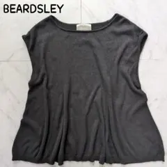 BEARDSLEY ビアズリー フレンチスリーブ コットンニット トップスのサムネイル