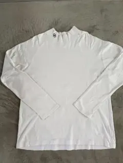 OBSIDIAN モックネック Tシャツ ホワイト - メルカリ
