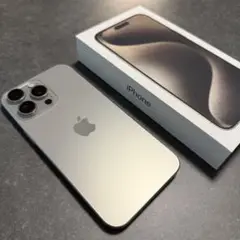 iPhone15 Pro Maxナチュラルチタニウム 256 GB SIMフリー