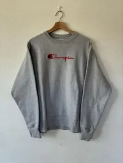 championリバースウィーブ スウェット Mサイズ グレー バックロゴ