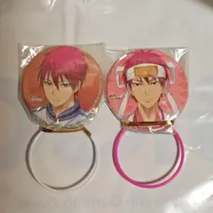 2点セット　黒子のバスケ　缶バッジ　CROSS COLORS　赤司征十郎