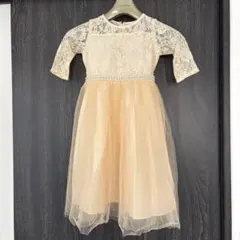 【美品】キャサリンコテージ　ワンピースドレス　130cm