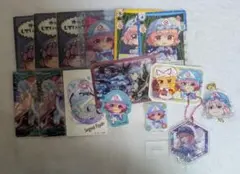 西行寺幽々子セット　まとめ売り　カード　東方　キーホルダー　アクリルスタンド