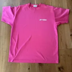 YONEX ピンク Tシャツ　Lサイズ　美品　テニスバドミントン