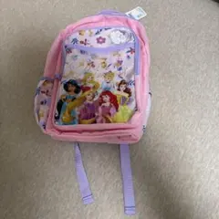 【新品タグ付】ディズニー プリンセス 保育園 幼稚園リュック ピンクのサムネイル