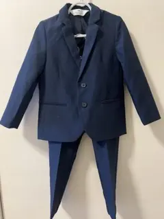 ネイビー スーツセット (ジャケット110・パンツ100)