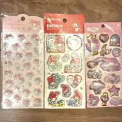 マイメロ　ウォーターシール　キラキラカプセルシール セット　まとめ売り