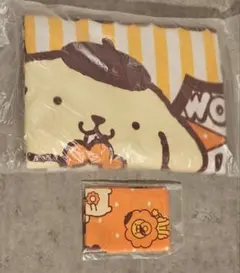 【未開封】ミスタードーナツ ポムポムプリン ブランケット ランチクロス2点セット