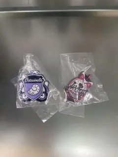 ディズニー ツイステ 寮章ピンバッジ スカラビア オクタヴィネル