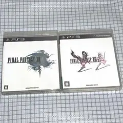 【盤面美品 2本セット】 PS3 ファイナルファンタジーⅩⅢ / ⅩⅢ-2