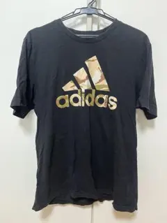 adidas カモフラージュ Tシャツ ブラック
