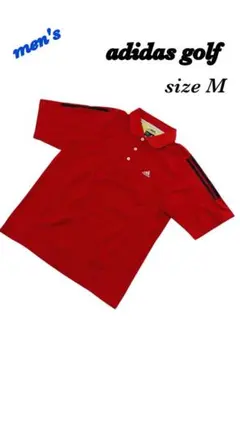 adidas golf アディダス　ゴルフ　ポロシャツ　メンズM 半袖