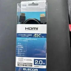 ELECOM HDMIケーブル 4K×2K 2.0m