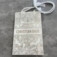 Christian Dior 紙袋 ゴールド装飾