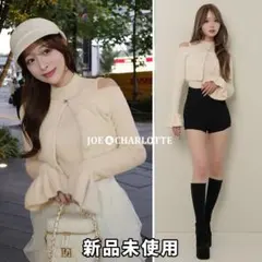 ダーリッチ darich アンサンブルシャギーニットトップス アイボリー IVO