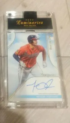 topps 2024 luminaries matt olson auto/25