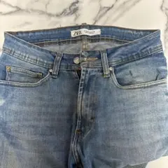 ZARA ストレートデニム ライトブルー