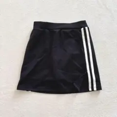 ウィゴー　サイドラインスカパン　BROWNY 黒　ミニスカート　ショートパンツ