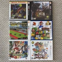 ニンテンドー3DS ゲームソフト 6本セット