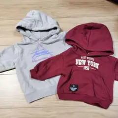 トレーナー　セット 80cm　ベビー　パーカー