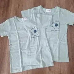 目玉焼きTシャツ 2枚セット 130