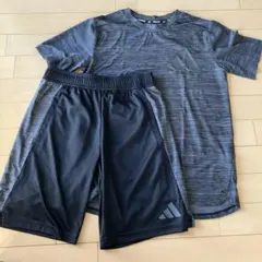 adidas ジャージセット グレー