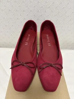 【新品】ルタロン　赤　パンプス　23.5cm