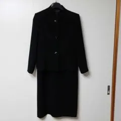 東京ソワール　大きいサイズ　ブラックフォーマル ワンピーススーツ　サイズ13号