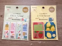 新品】mizutamaさん ココフセン カード 付箋 フセンマーカー - メルカリ